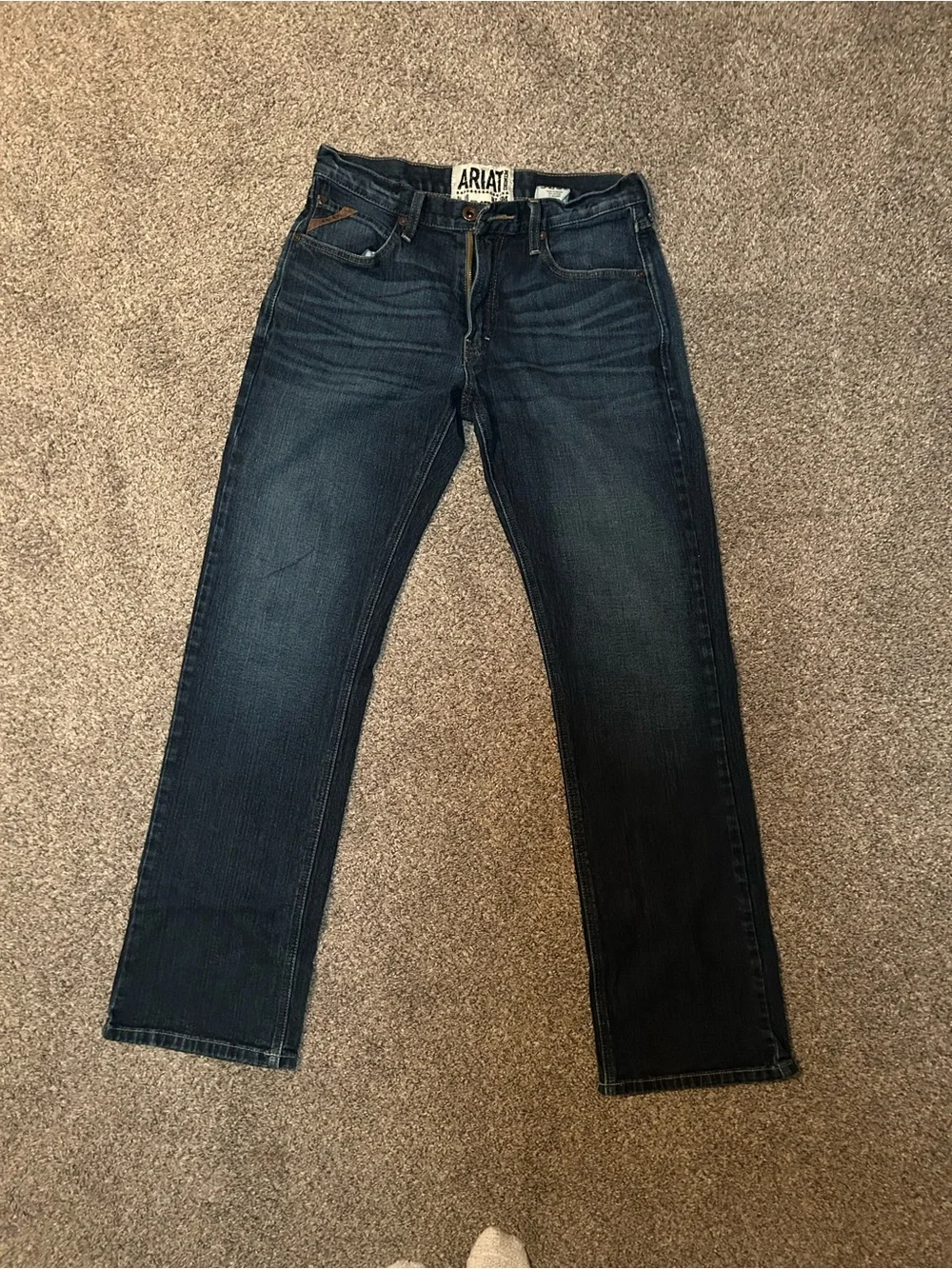 Ariat Men's Indigo Straight Jeans